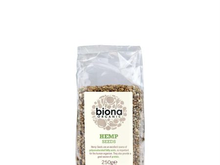 Biona Hemp Seed Organic - (-OMEGA rich) 250g Fashion