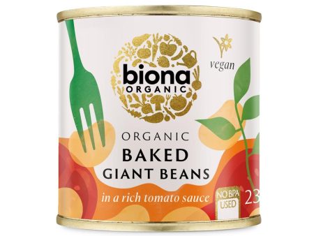 Biona Baked Giant Beans in Tomato Sauce Organic 230g For Cheap