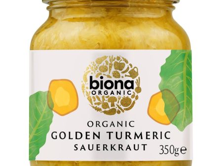 Biona Organic Golden Turmeric Sauerkraut 350g For Discount