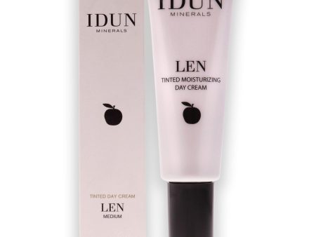 Idun Minerals Len Tinted Day Cream - 404 Medium by Idun Minerals for Women - 1.76 oz Cream Fashion