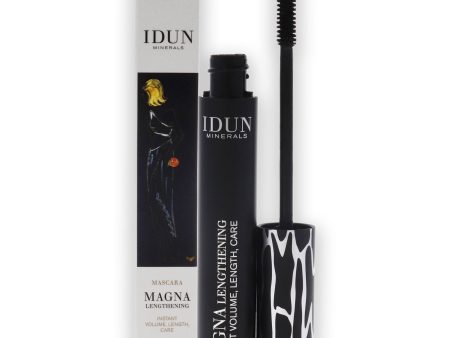 Idun Minerals Magna Lengthening Mascara - 009 Black by Idun Minerals for Women - 0.40 oz Mascara For Sale