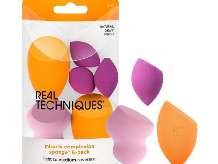 Real Techniques Miracle Sponges 6pk For Discount