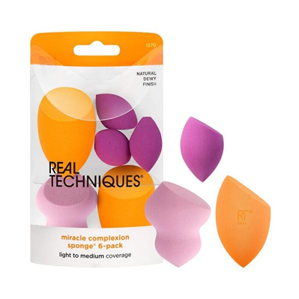 Real Techniques Miracle Sponges 6pk For Discount