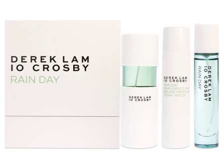 Derek Lam Rain Day Spring by Derek Lam for Women - 3 Pc Gift Set 3.4oz EDP Spray, 10ml EDP Spray, 8oz Fragrance Mist Cheap