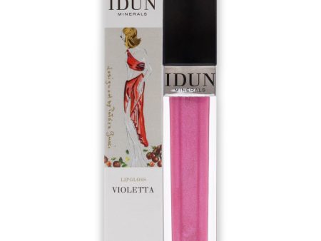 Idun Minerals Lipgloss - 005 Violetta by Idun Minerals for Women - 0.2 oz Lip Gloss Cheap