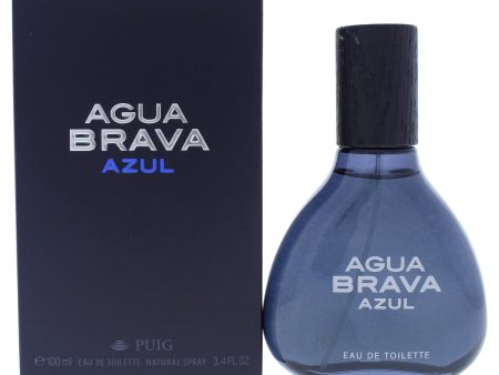 Antonio Puig Agua Brava Azul by Antonio Puig for Men - 3.4 oz EDT Spray For Sale