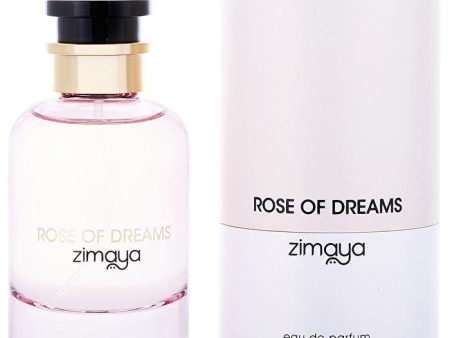 Zimaya Rose Of Dreams Eau De Parfum Spray 100ml 3.4oz Online