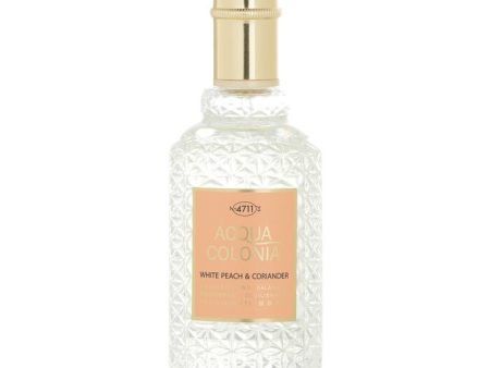 4711 Acqua Colonia White Peach & Coriander Eau De Cologne Spray 50ml 1.7oz Online now