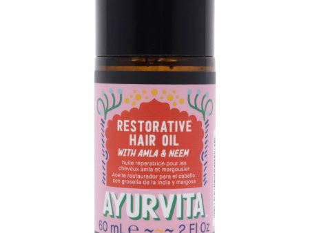 AyurVita Amla and Neem Restorative Hair Oil by AyurVita for Unisex - 2 oz Oil on Sale