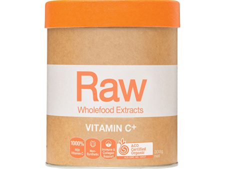 Amazonia Raw Wholefood Extracts Organic Vitamin C+ (Passionfruit Flavour) 300g For Cheap