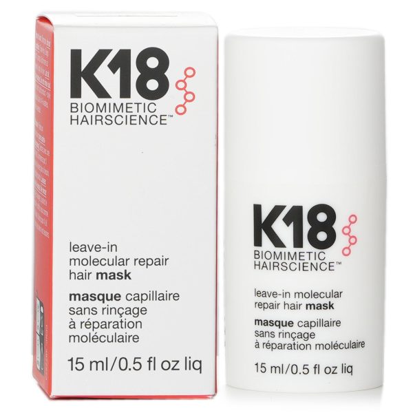 K18 Leave in Molecular Repair Hair Mask  15m 0.5oz on Sale