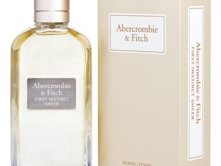 Abercrombie & Fitch First Instinct Sheer Eau De Parfum Spray 100ml 3.4oz Fashion