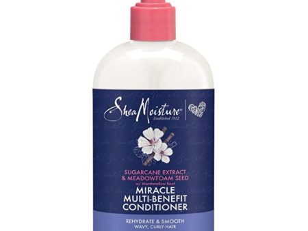 Shea Moisture Sugarcane Extract And Meadowfoam Miracle Multi-benefit Conditioner 384ml For Discount