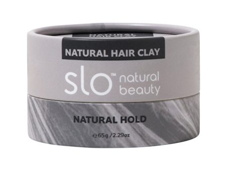 Slo Natural Beauty Natural Hair Clay Natural Hold 65g Discount