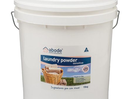 Abode Cleaning Products Abode Laundry Powder (Front & Top Loader) Zero Bucket 15kg Online now