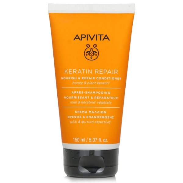 Apivita Keratin Repair Nourish & Repair Conditioner With Honey & Plant  150ml 5.07oz Supply