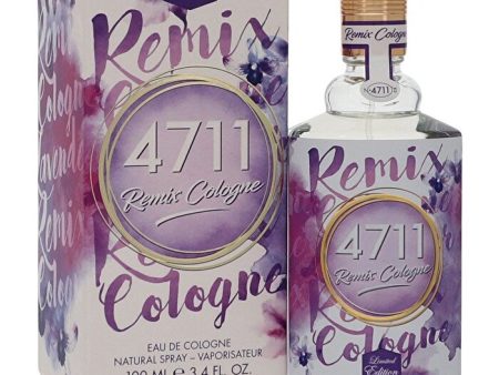 4711 Remix Cologne Lavender Eau De Cologne Spray 100ml 3.4oz Supply