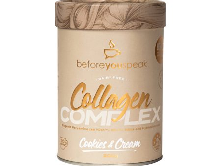 Before You Speak Collagen Complex Cookies & Cream 200g Hot on Sale