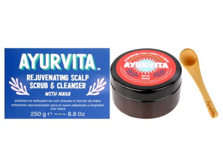 AyurVita Maka Rejuvenating Scalp Scrub and Cleanser by AyurVita for Unisex 6.7 oz Cleanser Hot on Sale