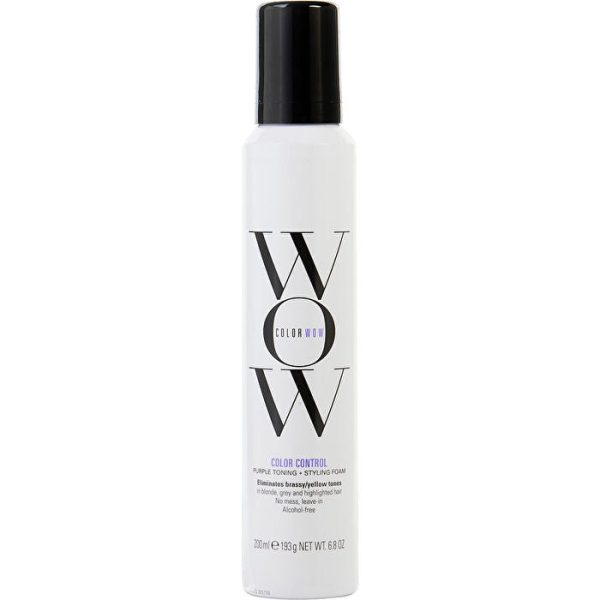 Color Wow Color Control Toning & Styling Foam - Purple 200ml 6.8oz Online now