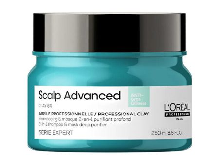 L Oreal L oreal Professionnel Serie Expert Advanced Scalp Anti Oiliness Mask 250ml For Cheap