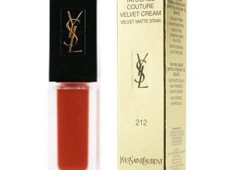 Yves Saint Laurent Tatouage Couture Velvet Cream Velvet Matte Stain - # 212 Rouge Rebel 6ml 0.2oz Sale