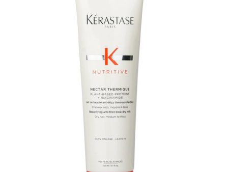 Kerastase Nutritive Nectar Thermique Beautifying Anti Frizz Blow Dry Milk (Dry Hair Medium to Thick) 150ml 5.1oz For Discount