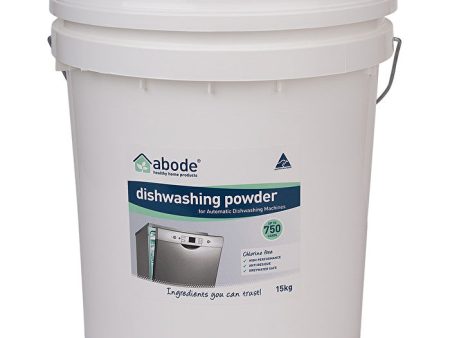 Abode Cleaning Products Abode Dishwashing Powder (for Automatic Dishwashing Machines) Bucket 15kg Fashion